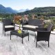 Outdoor Black Compact Set Outdoor Black Compact Set