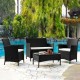 Outdoor Black Compact Set Outdoor Black Compact Set