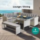Outdoor Corner Dining Set Outdoor Corner Dining Set