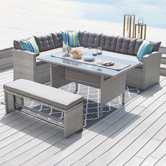 Outdoor Corner Dining Set Outdoor Corner Dining Set