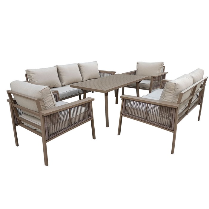 Outdoor Seven Seats and Table Set
