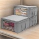 Grey Foldable Storage Bags Grey Foldable Storage Bags