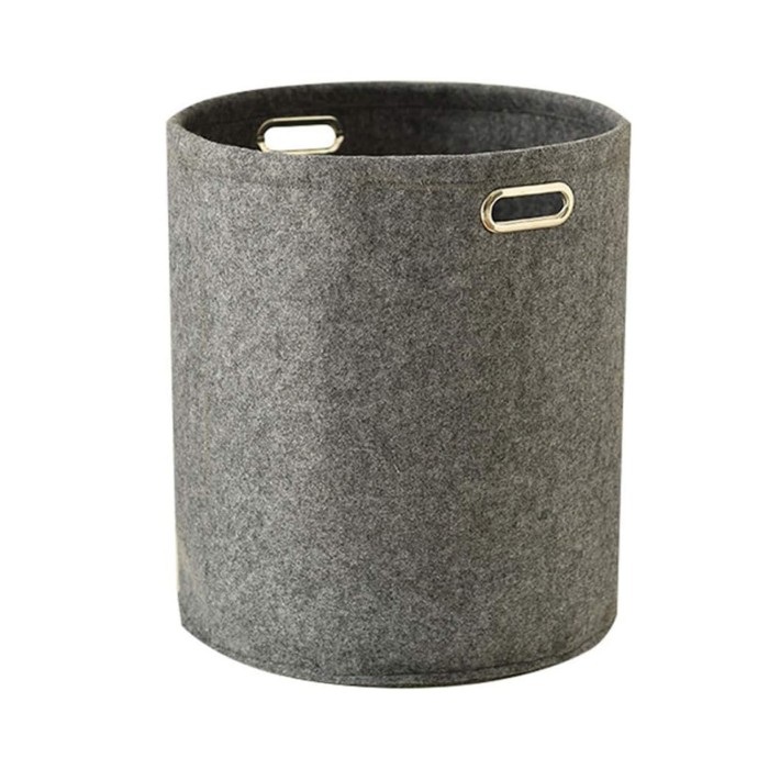 Felt Laundry Basket Felt Laundry Basket