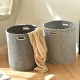 Felt Laundry Basket Felt Laundry Basket