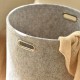 Felt Laundry Basket Felt Laundry Basket