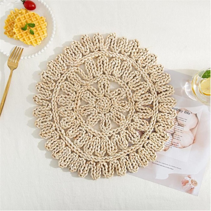Flower Shaped Placemat Flower Shaped Placemat