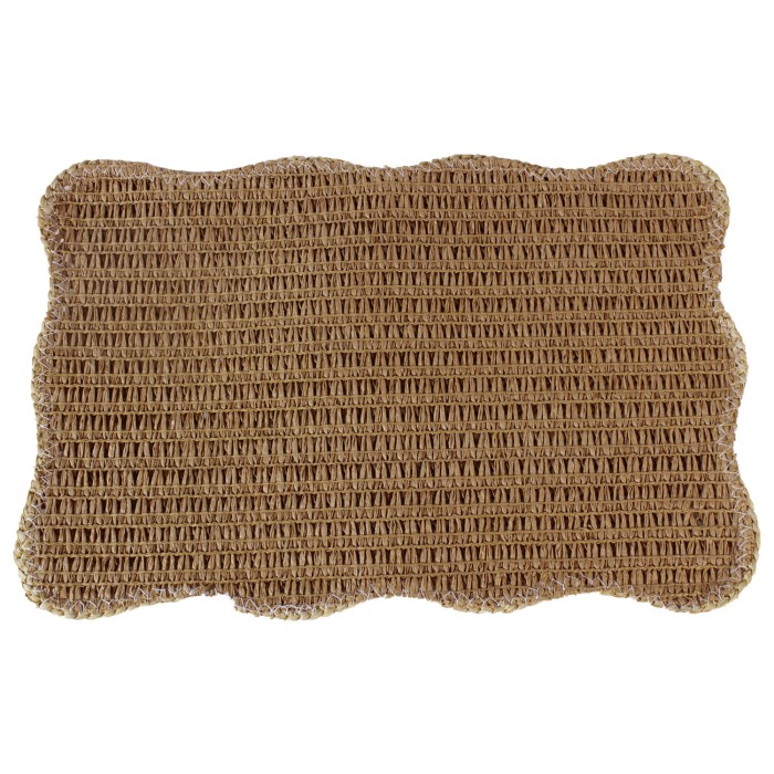 Charming Straw Placemat